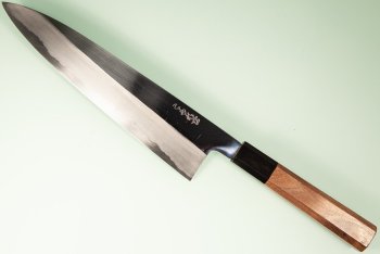 Hatsukokoro Komorebi Blue2 Wa-Gyuto 215mm Walnut