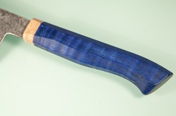 Tanaka R2 Suminagashi Wa-Monster-Bunka 200mm blue curved