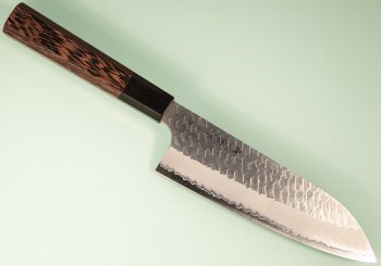 Nigara R2 Satin Tsuchime Wa-Santoku 170mm