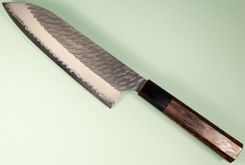 Nigara R2 Satin Tsuchime Wa-Santoku 170mm