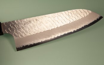 Nigara R2 Satin Tsuchime Wa-Santoku 170mm