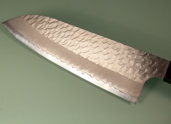 Nigara R2 Satin Tsuchime Wa-Santoku 170mm
