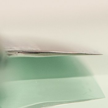 Nigara R2 Satin Tsuchime Santoku 170mm Maplewood/Resin Nr.3