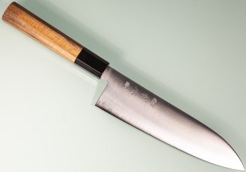 Hatsukokoro Hayabusa SG2 Wa-Santoku 180mm Teak