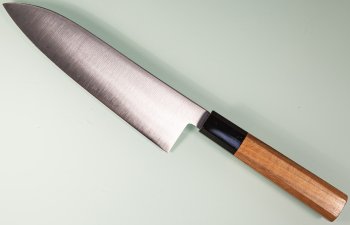 Hatsukokoro Hayabusa SG2 Wa-Santoku 180mm Teak