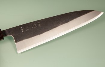 Hatsukokoro Kurokaze White 2 Wa-Gyuto 215mm Ebony