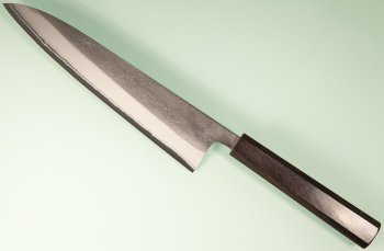 Yoshikane Shirogami Nashiji Wa-Gyuto 215mm Ebony