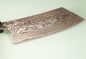 Tanaka Shigeki R2 Damascus Wa-Hakata 180mm Ebony