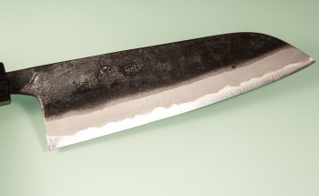 Kyohei Kurouchi Aogami 2 Wa-Santoku 170mm Ebony