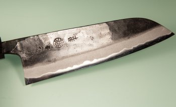 Kyohei Kurouchi Aogami 2 Wa-Santoku 170mm Ebony