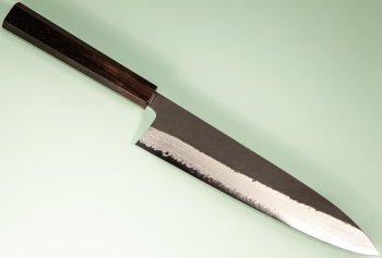 Hatsukokoro Shinkiro AS Damaskus Wa-Gyuto 220mm Ebony