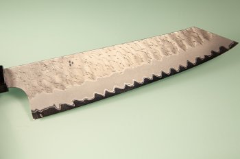 Nigara AS Satin Tsuchime Wa-Kiritsuke Gyuto 225mm Walnut/Buffalo