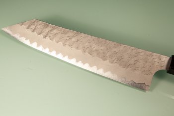 Nigara AS Satin Tsuchime Wa-Kiritsuke Gyuto 225mm Walnut/Buffalo