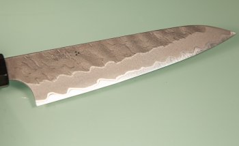 Nigara AS Satin Tsuchime Wa-Petty 140mm Wenge/Buffalo