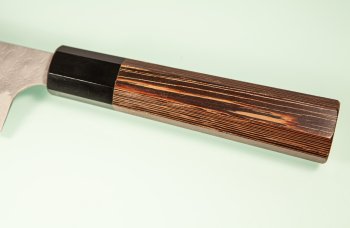 Nigara AS Satin Tsuchime Wa-Gyuto 225mm Wenge/Buffalo