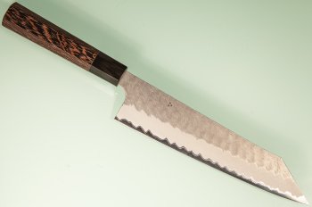 Nigara AS Satin Tsuchime Wa-Kiritsuke Gyuto 225mm Wenge/Buffalo