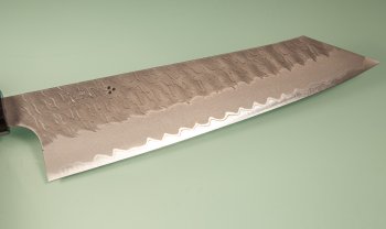 Nigara AS Satin Tsuchime Wa-Kiritsuke Gyuto 225mm Wenge/Buffalo