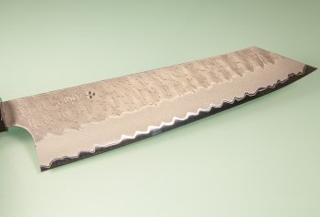 Nigara AS Satin Tsuchime Wa-Kiritsuke Gyuto 225mm Wenge/Buffalo