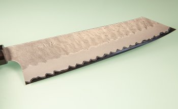 Nigara AS Satin Tsuchime Wa-Kiritsuke Gyuto 225mm Wenge/Buffalo