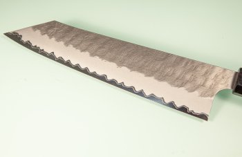 Nigara AS Satin Tsuchime Wa-Kiritsuke Gyuto 225mm Wenge/Buffalo