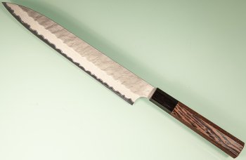 Nigara AS Satin Tsuchime Wa-Sujihiki 225mm Wenge/Buffalo