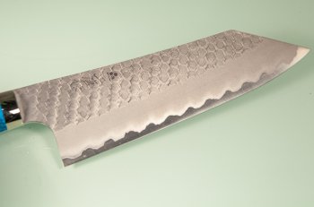 Nigara R2 Satin Tsuchime Bunka 170mm Trkisblau