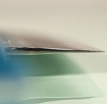 Nigara R2 Satin Tsuchime Bunka 170mm Trkisblau