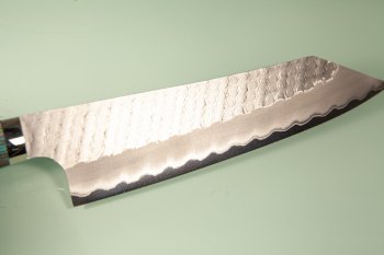 Nigara R2 Satin Tsuchime Kiritsuke 200mm Trkismix