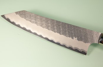 Nigara R2 Satin Tsuchime Kiritsuke 200mm Trkismix