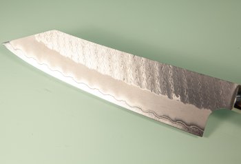 Nigara R2 Satin Tsuchime Kiritsuke 200mm Trkismix