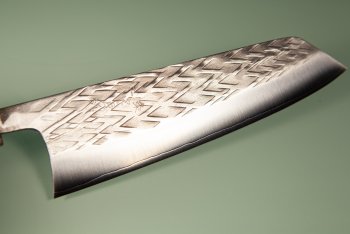 Tadafusa Orca Wa-Bunka 180mm Hammered SLD Rosenholz/helles Bffelhorn