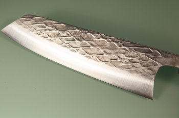 Tadafusa Orca Wa-Bunka 180mm Hammered SLD Rosenholz/helles Bffelhorn
