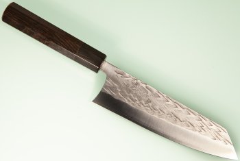 Tadafusa Orca Wa-Bunka 180mm Hammered SLD Ebenholz/dunkles Bffelhorn