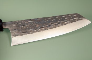 Tadafusa Orca Wa-Bunka 180mm Hammered SLD Ebenholz/dunkles Bffelhorn