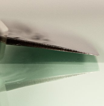 Tadafusa Orca Wa-Bunka 180mm Hammered SLD Ebenholz/helles Bffelhorn