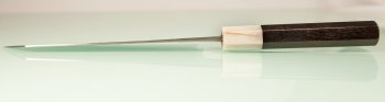 Tadafusa Orca Wa-Bunka 180mm Hammered SLD Ebenholz/helles Bffelhorn