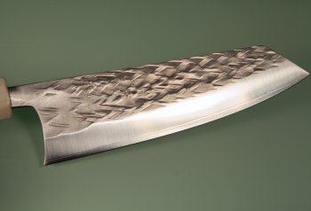 Tadafusa Orca Wa-Bunka 190mm Hammered SLD Ebenholz/helles Bffelhorn