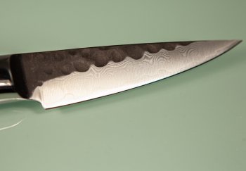 Guangzhou VG10 Damascus Tsuchime Kurouchi Petty 90mm