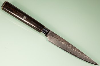 Guangzhou VG10 Damascus Tsuchime Kurouchi Petty 125mm