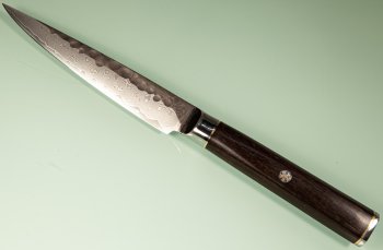 Guangzhou VG10 Damascus Tsuchime Kurouchi Petty 125mm