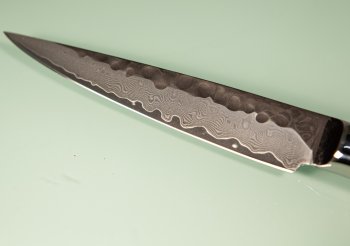 Guangzhou VG10 Damascus Tsuchime Kurouchi Petty 125mm