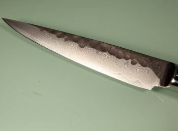 Guangzhou VG10 Damascus Tsuchime Kurouchi Petty 125mm