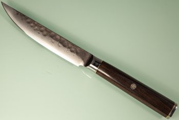 Guangzhou VG10 Damascus Tsuchime Kurouchi Steak 130mm