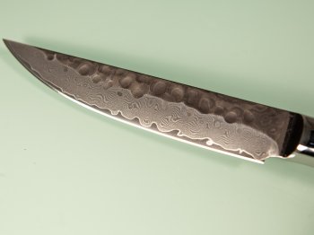 Guangzhou VG10 Damascus Tsuchime Kurouchi Steak 130mm