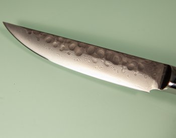 Guangzhou VG10 Damascus Tsuchime Kurouchi Steak 130mm