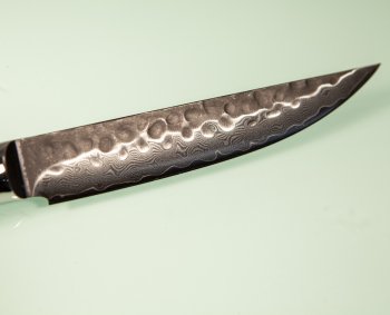 Guangzhou VG10 Damascus Tsuchime Kurouchi Steak 130mm