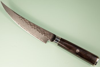 Guangzhou VG10 Damascus Tsuchime Kurouchi Boning 160mm