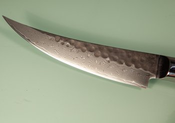 Guangzhou VG10 Damascus Tsuchime Kurouchi Boning 160mm