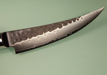 Guangzhou VG10 Damascus Tsuchime Kurouchi Boning 160mm