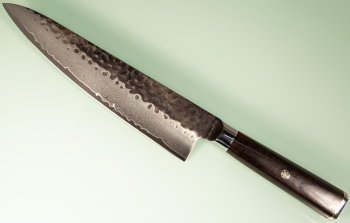 Guangzhou VG10 Damascus Tsuchime Kurouchi Gyuto 155mm